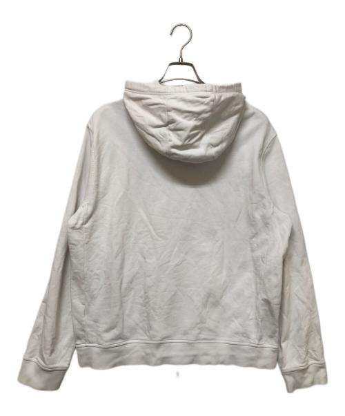 ARMANI EXCHANGE（アルマーニ エクスチェンジ）ARMANI EXCHANGE (アルマーニ エクスチェンジ) ジップパーカー ホワイト サイズ:Lの古着・服飾アイテム