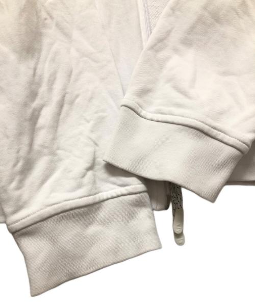 ARMANI EXCHANGE（アルマーニ エクスチェンジ）ARMANI EXCHANGE (アルマーニ エクスチェンジ) ジップパーカー ホワイト サイズ:Lの古着・服飾アイテム
