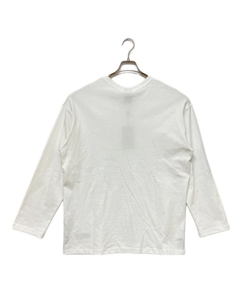 FRIZM WORKS（フリズムワークス）FRIZM WORKS (フリズムワークス) 長袖カットソー ホワイト サイズ:SIZE Sの古着・服飾アイテム