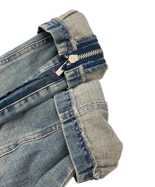 byblos blu（ビブロスブル）byblos blu (ビブロスブル) デニムジャケット ネイビー サイズ:28インチの古着・服飾アイテム