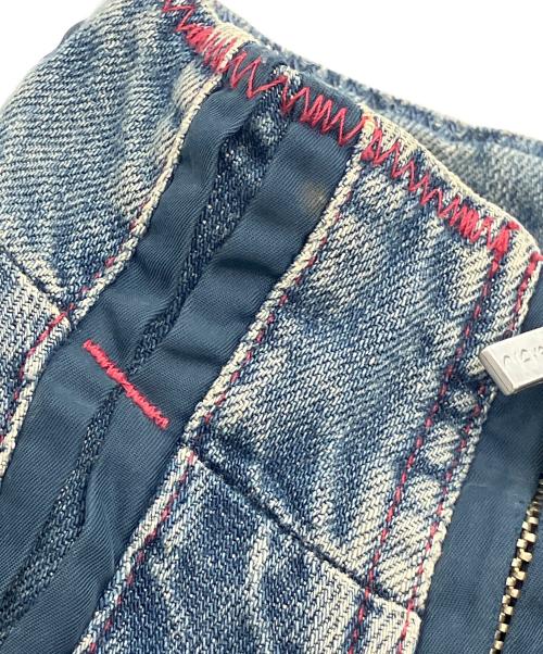 byblos blu（ビブロスブル）byblos blu (ビブロスブル) デニムジャケット ネイビー サイズ:28インチの古着・服飾アイテム
