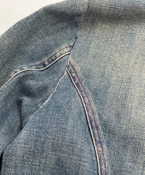 byblos blu（ビブロスブル）byblos blu (ビブロスブル) デニムジャケット ネイビー サイズ:28インチの古着・服飾アイテム