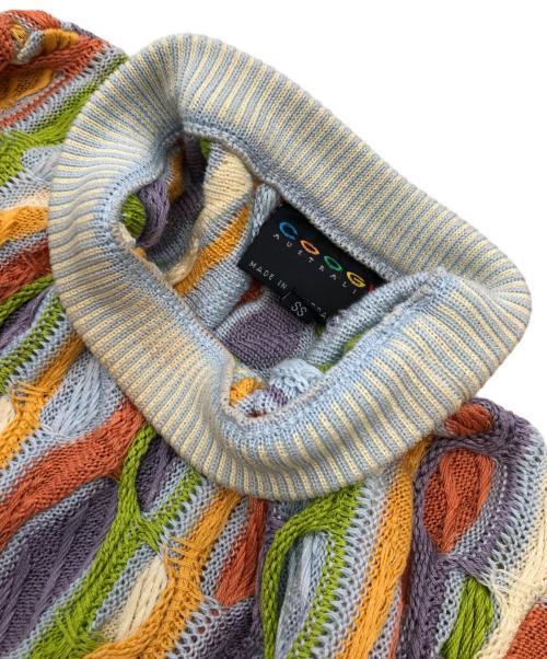 Coogi（クージー）COOGI (クージー) 厚手ニット マルチカラー サイズ:SIZE SSの古着・服飾アイテム