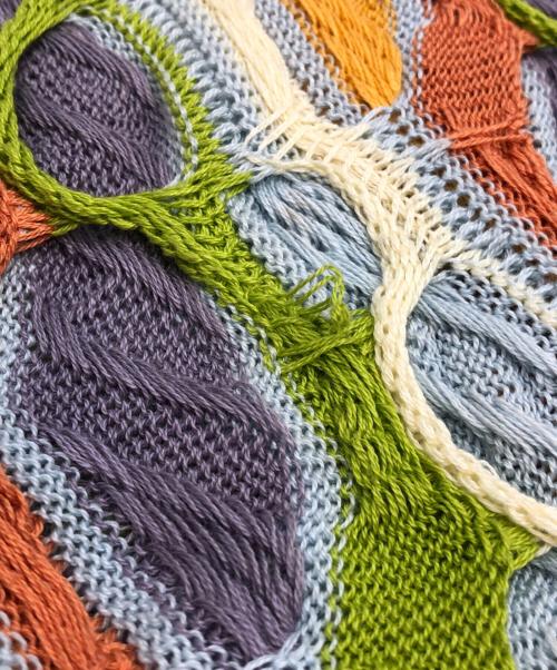 Coogi（クージー）COOGI (クージー) 厚手ニット マルチカラー サイズ:SIZE SSの古着・服飾アイテム