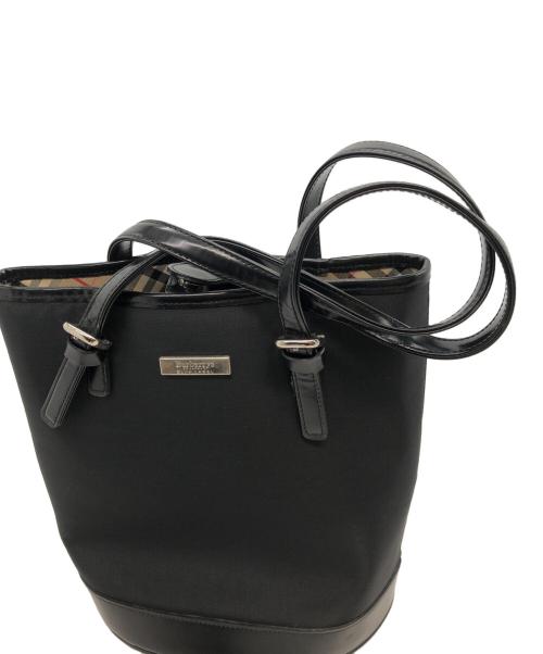 Burberry's（バーバリー）Burberry's (バーバリー) トートバッグ ブラックの古着・服飾アイテム