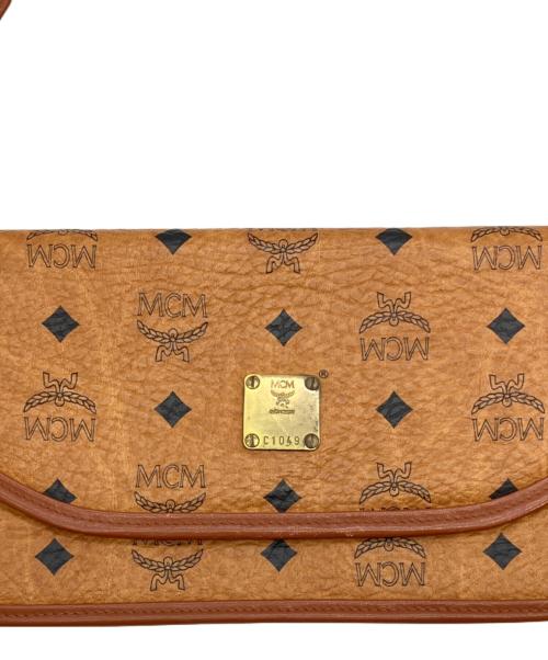 MCM（エムシーエム）MCM (エムシーエム) ショルダーバッグ ブラウンの古着・服飾アイテム