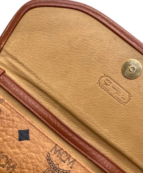MCM（エムシーエム）MCM (エムシーエム) ショルダーバッグ ブラウンの古着・服飾アイテム