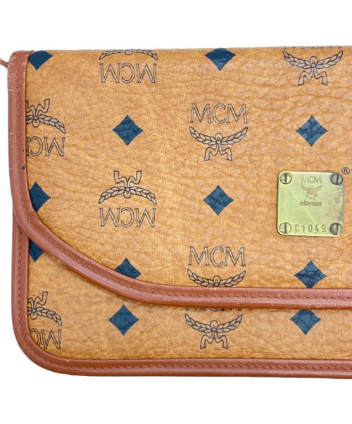 MCM（エムシーエム）MCM (エムシーエム) ショルダーバッグ ブラウンの古着・服飾アイテム