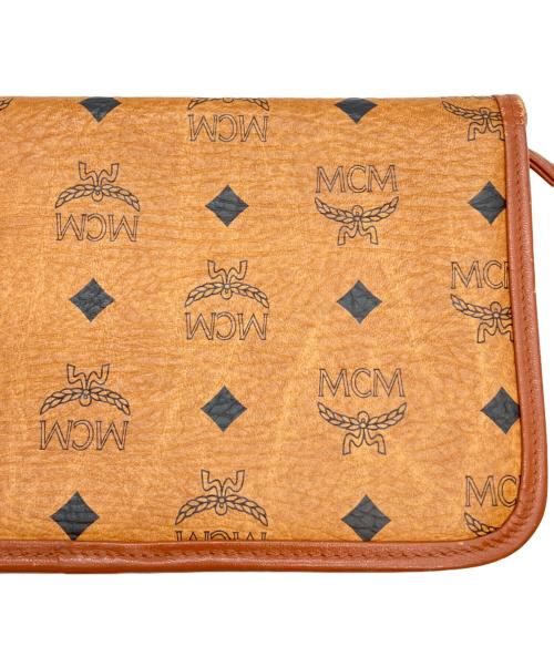 MCM（エムシーエム）MCM (エムシーエム) ショルダーバッグ ブラウンの古着・服飾アイテム