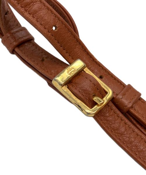 MCM（エムシーエム）MCM (エムシーエム) ショルダーバッグ ブラウンの古着・服飾アイテム