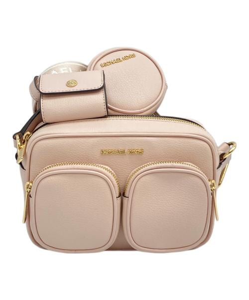 MICHAEL KORS（マイケル・コース）MICHAEL KORS (マイケル・コース) ショルダーバッグ ピンクの古着・服飾アイテム