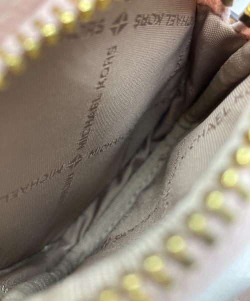 MICHAEL KORS（マイケル・コース）MICHAEL KORS (マイケル・コース) ショルダーバッグ ピンクの古着・服飾アイテム