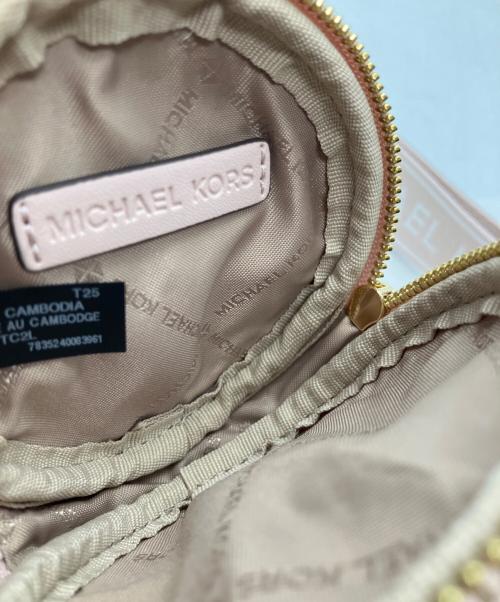 MICHAEL KORS（マイケル・コース）MICHAEL KORS (マイケル・コース) ショルダーバッグ ピンクの古着・服飾アイテム