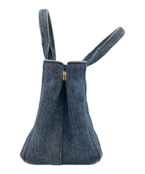 PRADA（プラダ）PRADA (プラダ) カナパ SS(ミニ) インディゴの古着・服飾アイテム