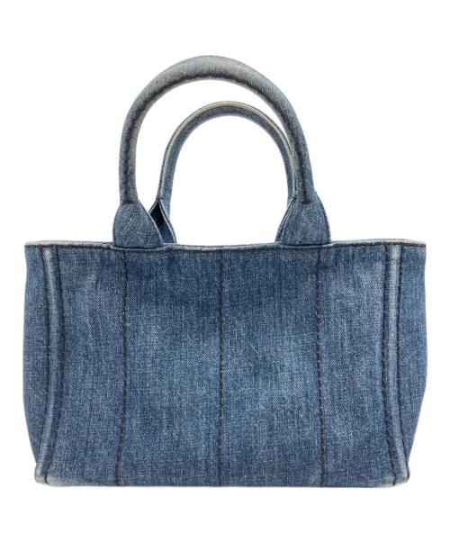 PRADA（プラダ）PRADA (プラダ) カナパ SS(ミニ) インディゴの古着・服飾アイテム