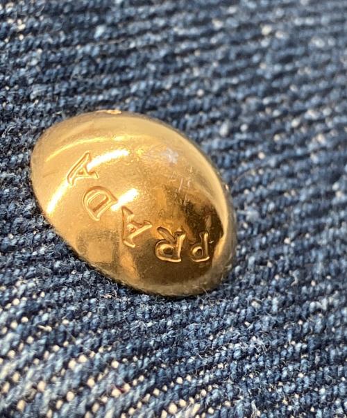 PRADA（プラダ）PRADA (プラダ) カナパ SS(ミニ) インディゴの古着・服飾アイテム