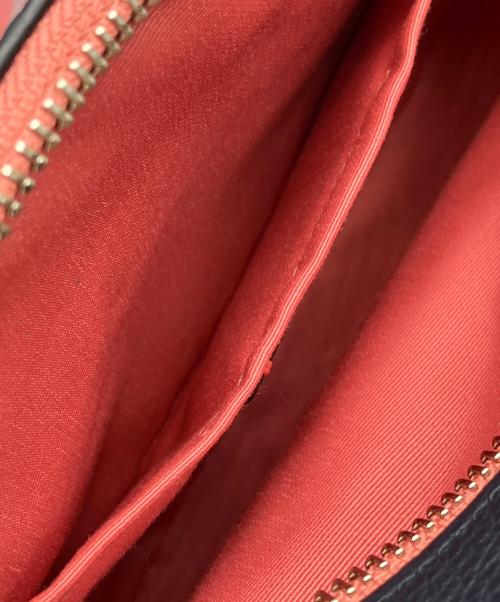 COACH（コーチ）COACH (コーチ) ショルダーバッグ インディゴ×ピンクの古着・服飾アイテム