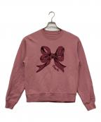 COACHコーチ）の古着「クルーネックスウェット」｜ピンク