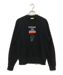 DIESEL（ディーゼル）の古着「クルーネックスウェット」｜ブラック