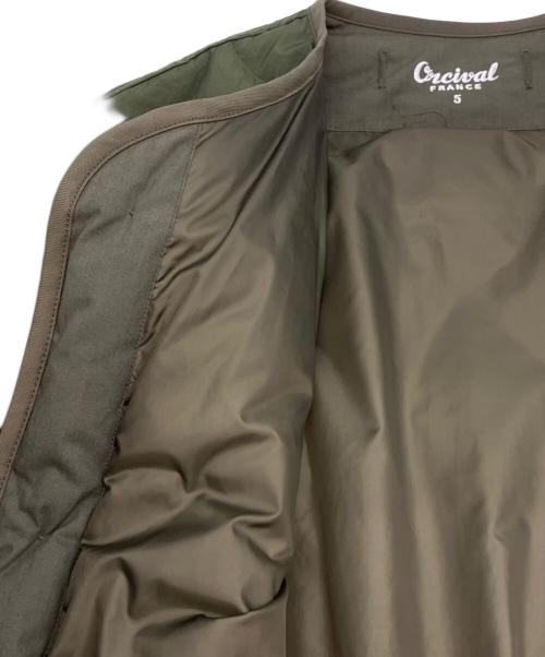 ORCIVAL（オーシバル）ORCIVAL (オーシバル) ダウンジャケット グリーン サイズ:5の古着・服飾アイテム