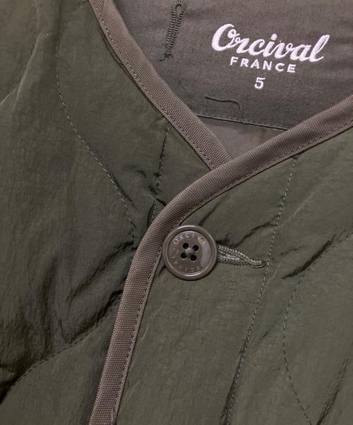 ORCIVAL（オーシバル）ORCIVAL (オーシバル) ダウンジャケット グリーン サイズ:5の古着・服飾アイテム