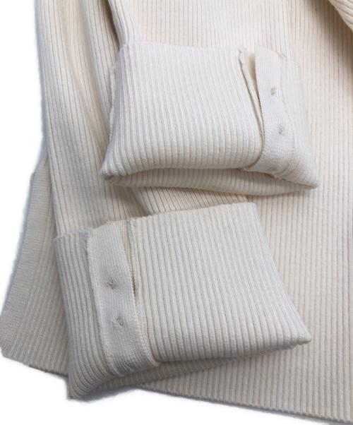 JUSGLITTY（ジャスグリッティー）JUSGLITTY (ジャスグリッティー) 厚手ニット ベージュ サイズ:2の古着・服飾アイテム