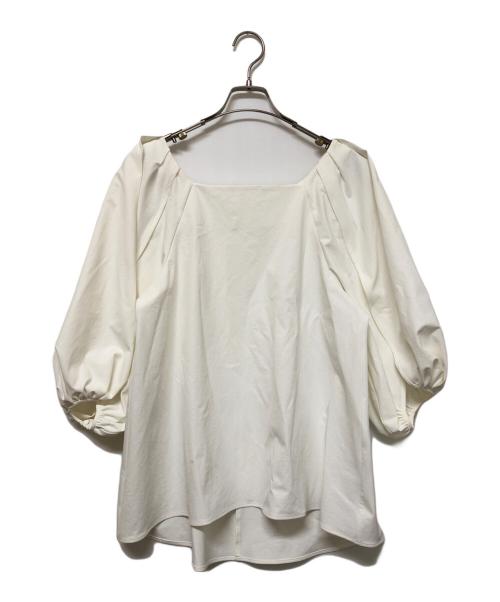 LE PHIL（ル フィル）LE PHIL (ル フィル) 7分袖カットソー ホワイト サイズ:Freeの古着・服飾アイテム