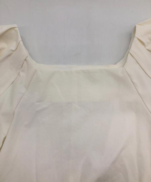 LE PHIL（ル フィル）LE PHIL (ル フィル) 7分袖カットソー ホワイト サイズ:Freeの古着・服飾アイテム