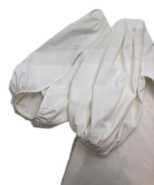 LE PHIL（ル フィル）LE PHIL (ル フィル) 7分袖カットソー ホワイト サイズ:Freeの古着・服飾アイテム