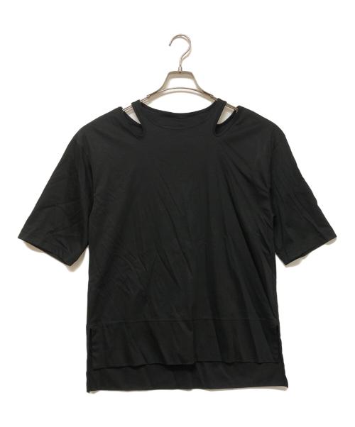 Room no.8（ルームエイト）Room no.8 (ルームエイト) 半袖カットソー ブラック サイズ:Freeの古着・服飾アイテム