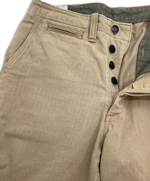 freewheelers（フリーホイーラーズ）FREEWHEELERS (フリーホイーラーズ) ベイカーパンツ ベージュ サイズ:30-34の古着・服飾アイテム