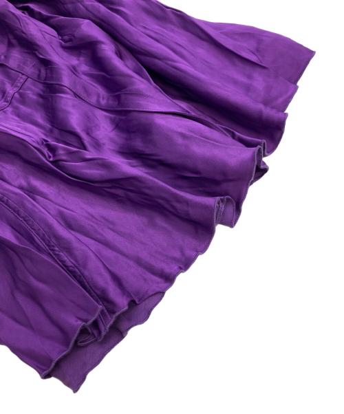 DIESEL（ディーゼル）DIESEL (ディーゼル) 切替ロングスカート パープル サイズ:SIZE XSの古着・服飾アイテム