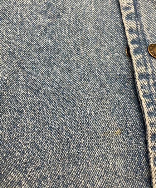 LEYLINE（レイライン）LEYLINE (レイライン) スタジャン ブルー×ベージュ サイズ:XLの古着・服飾アイテム