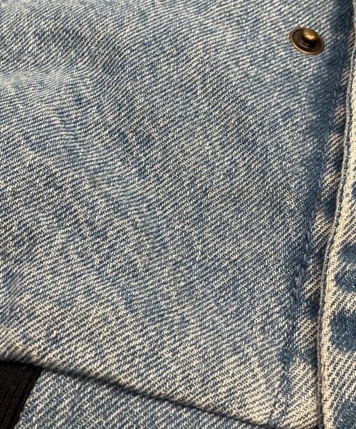 LEYLINE（レイライン）LEYLINE (レイライン) スタジャン ブルー×ベージュ サイズ:XLの古着・服飾アイテム