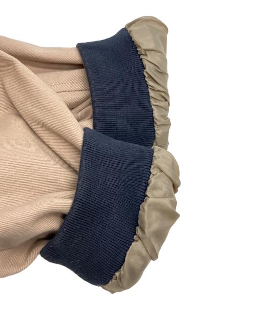 LEYLINE（レイライン）LEYLINE (レイライン) スタジャン ブルー×ベージュ サイズ:XLの古着・服飾アイテム