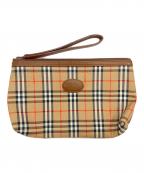 Burberry'sバーバリー）の古着「セカンドポーチ」｜ベージュ