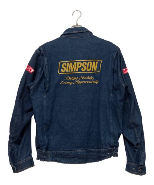 SIMPSON（シンプソン）SIMPSON (シンプソン) デニムジャケット インディゴ サイズ:3Lの古着・服飾アイテム
