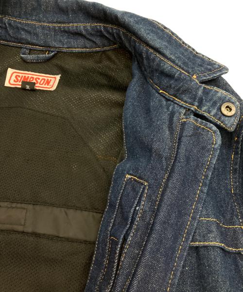 SIMPSON（シンプソン）SIMPSON (シンプソン) デニムジャケット インディゴ サイズ:3Lの古着・服飾アイテム