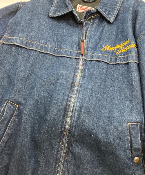 SIMPSON（シンプソン）SIMPSON (シンプソン) デニムジャケット インディゴ サイズ:3Lの古着・服飾アイテム