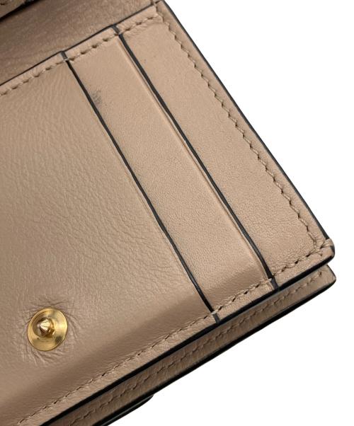 LOEWE（ロエベ）LOEWE (ロエベ) トライフォールド ウォレット ブラウンの古着・服飾アイテム