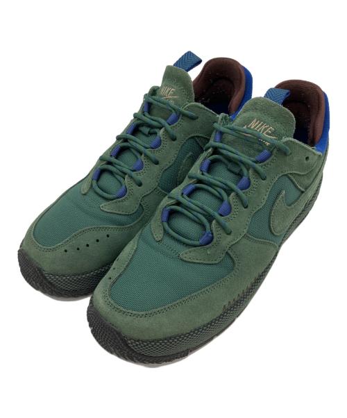 NIKE（ナイキ）NIKE (ナイキ) ローカットスニーカー グリーン×ネイビー サイズ:SIZE 28.5cmの古着・服飾アイテム