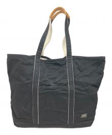 PORTER（ポーター）の古着「NOIR TOTE BAG(M)」｜ブラック