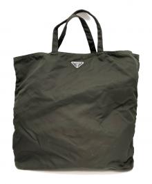 PRADA（プラダ）の古着「トートバッグ」｜グリーン