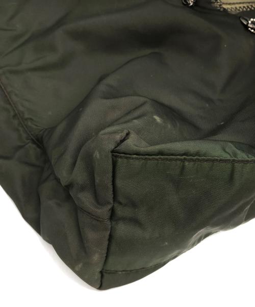 PRADA（プラダ）PRADA (プラダ) トートバッグ グリーンの古着・服飾アイテム