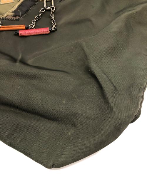 PRADA（プラダ）PRADA (プラダ) トートバッグ グリーンの古着・服飾アイテム
