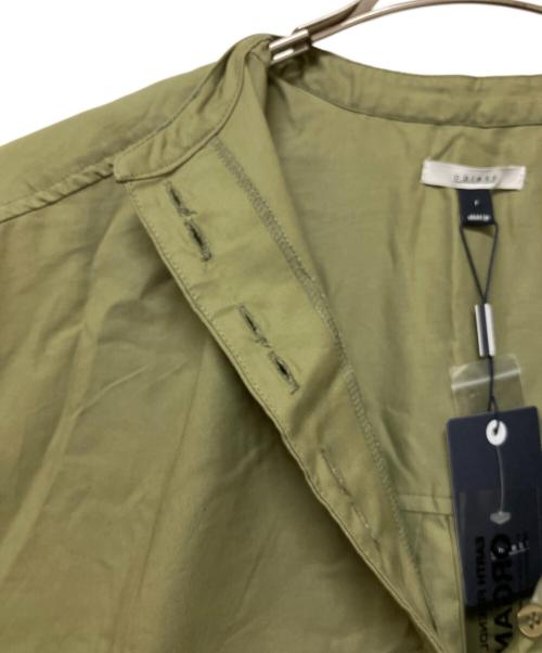 oblekt（オブレクト）oblekt (オブレクト) 長袖ワンピース グリーン サイズ:Freeの古着・服飾アイテム