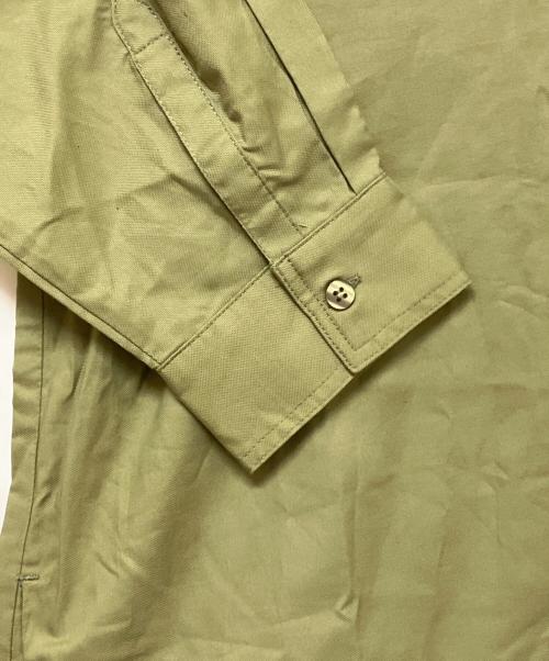 oblekt（オブレクト）oblekt (オブレクト) 長袖ワンピース グリーン サイズ:Freeの古着・服飾アイテム