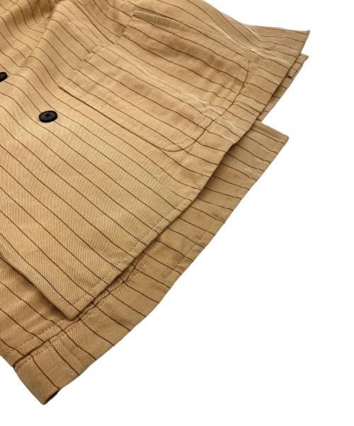 TOMORROW LAND PILGRIM（トゥモローランド ピルグリム）TOMORROW LAND PILGRIM (トゥモローランド ピルグリム) 6Bダブルブレストテーラードジャケット ブラウン サイズ:SIZE 46の古着・服飾アイテム