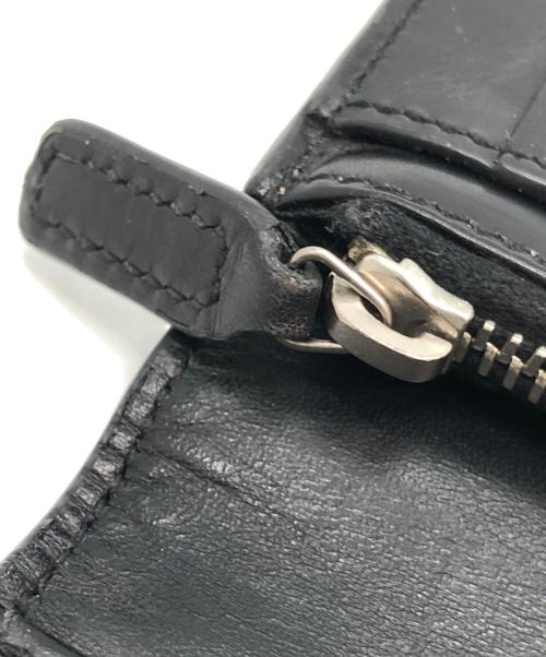 Saint Laurent Paris（サンローランパリ）Saint Laurent Paris (サンローランパリ) コンチネンタルウォレット ブラックの古着・服飾アイテム