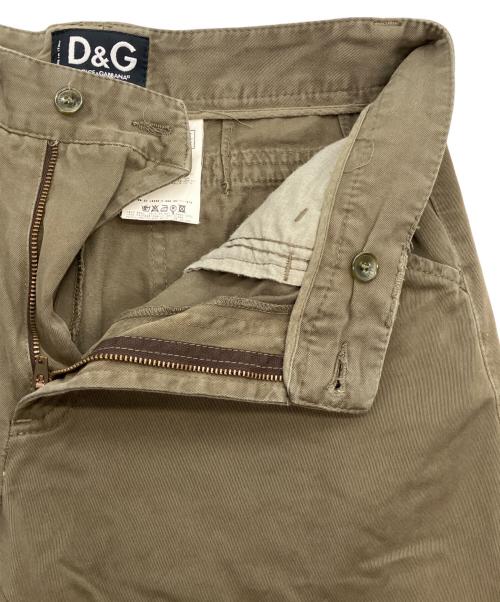 DOLCE & GABBANA（ドルチェ＆ガッバーナ）DOLCE & GABBANA (ドルチェ＆ガッバーナ) ワイドパンツ オリーブ サイズ:32の古着・服飾アイテム
